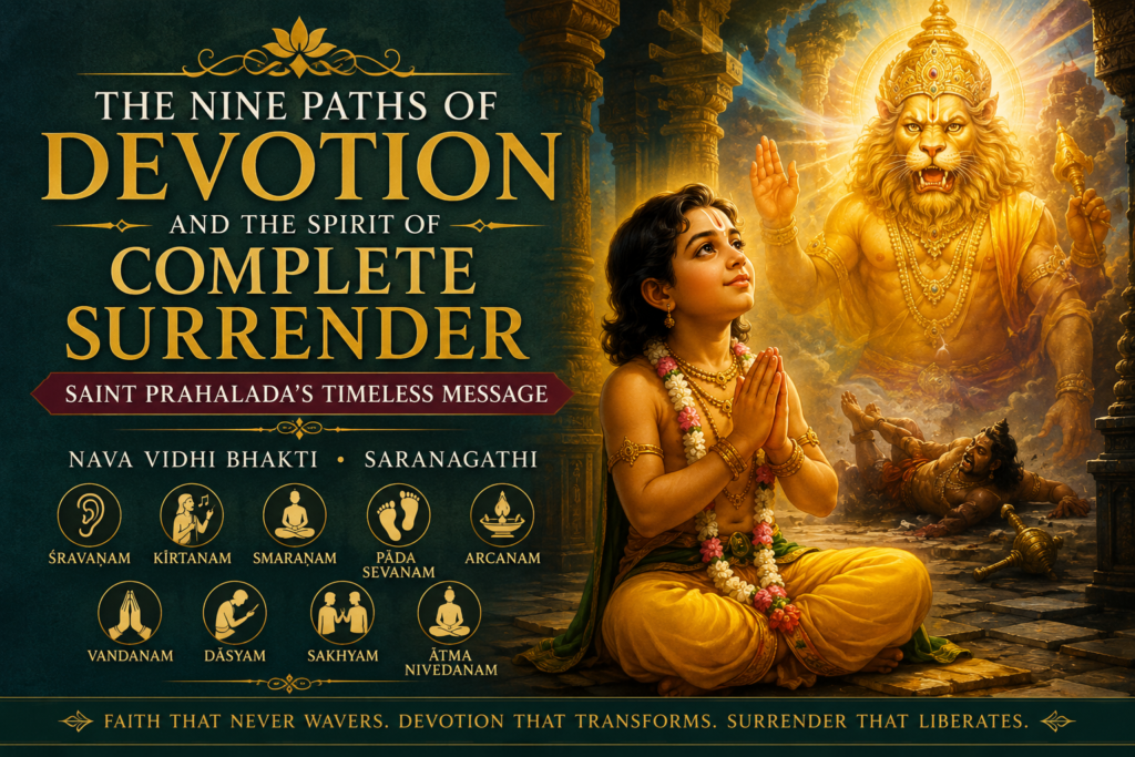 prahalada and nava vidhi bhakti